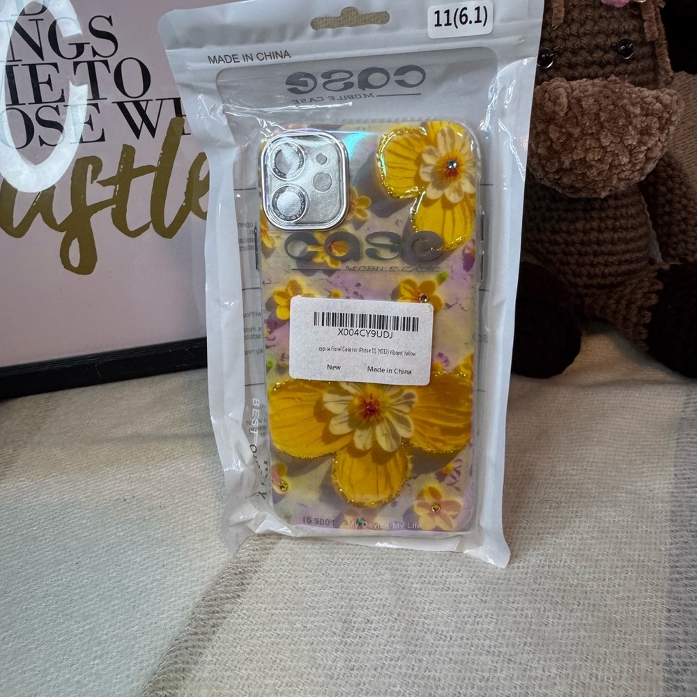 Yellow Protective Phone Case for Style and Durability